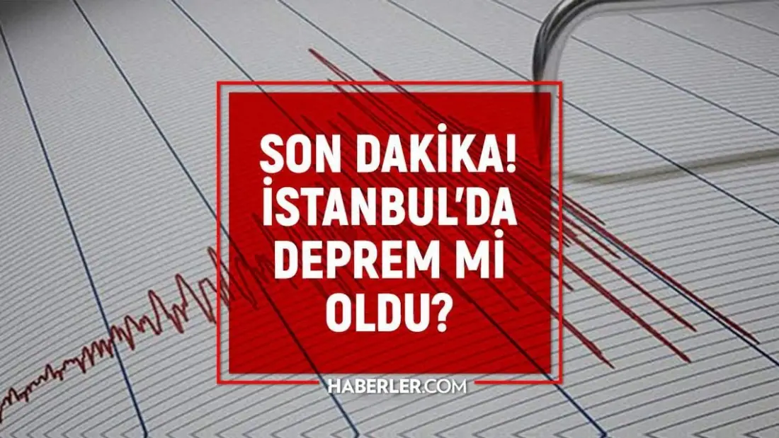 İstanbul'da Sabah Saatlerinde Sarsıntı Hissedildi