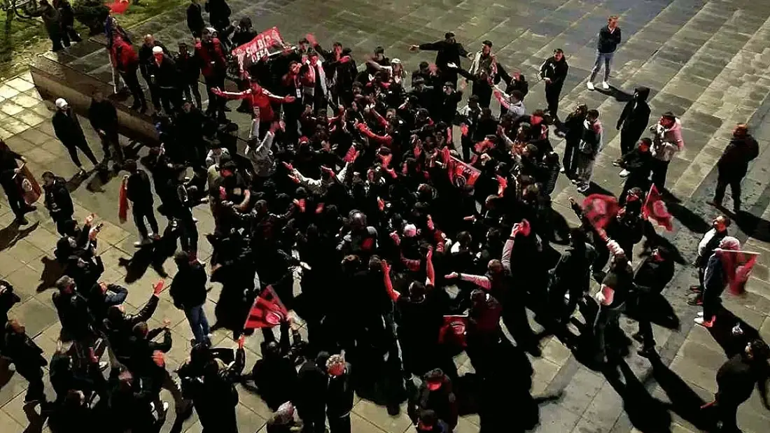 Çorum FK Taraftarları Final Yükselmesini Coşkuyla Kutladı
