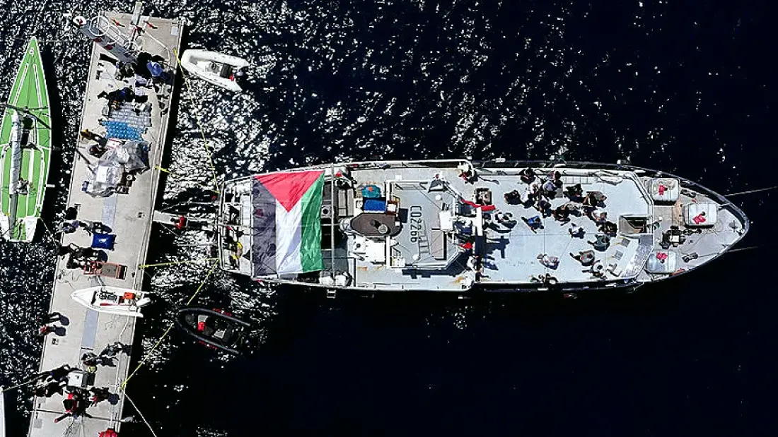 Küresel Sumud Filosu Gazze'ye Hareket Etti