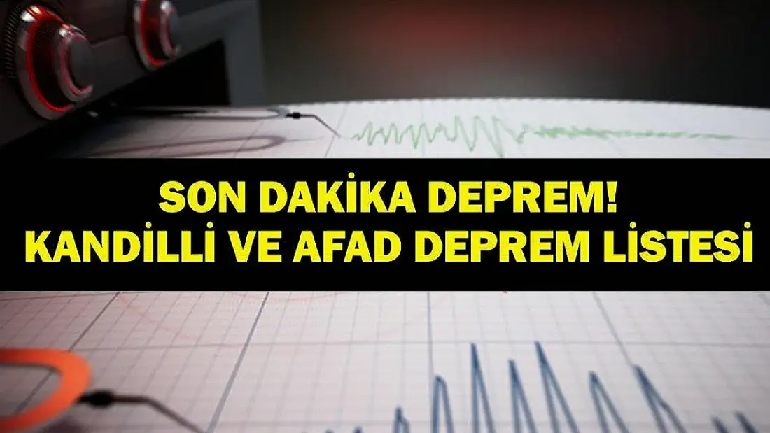 Malatya'da 5.6 Büyüklüğünde Deprem Meydana Geldi