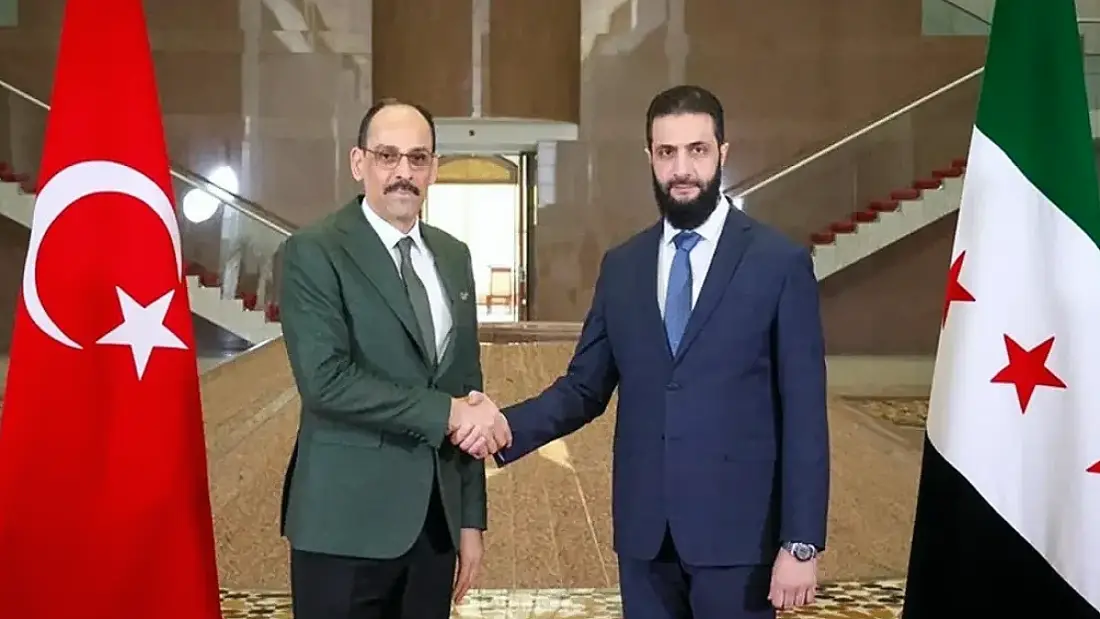 MİT Başkanı İbrahim Kalın, Suriye'de Ahmed eş-Şara ile Görüştü