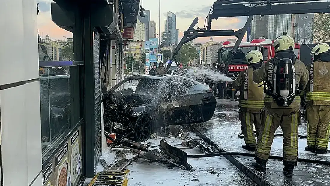 Şişli'de İş Yerinde Yangın: 2 Yaralı