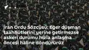 İran Ordu Sözcüsü Ekreminiya'dan ABD'ye Tehdit: Taahhütler Yerine Getirilmezse Askeri Durumu Geri Çeviririz