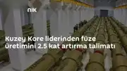 Kuzey Kore Lideri Kim Jong-un Füze Üretimini Artırma Talimatı Verdi