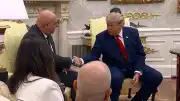 Washington Ziyareti Kapsamında Lübnan Cumhurbaşkanı Avn ve ABD Başkanı Trump Bir Araya Geldi
