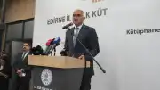 Edirne'de Yeni İl Halk Kütüphanesi ve Muradiye Mevlevihanesi Açıldı