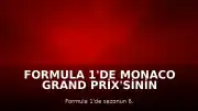 Formula 1'de Monaco Grand Prix'sinin galibi Kimi Antonelli oldu