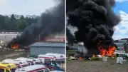 Varşova'da hafif uçak caddeye düştü: 2 ölü, 2 yaralı