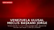 Venezuela Ulusal Meclis Başkanı Jorge Rodríguez: "Hayatta kalanları kurtarmak için kritik saatlerdeyiz"