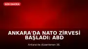 Ankara'da NATO Zirvesi Başladı: ABD Başkanı Donald Trump'ı Taşıyan Uçak Esenboğa'ya İndi