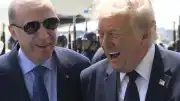 Ankara'da Trump Karşılaması: Cumhurbaşkanı Erdoğan ABD Başkanı Trump'ı Havalimanında Karşıladı