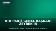 ATA Parti Genel Başkanı Zeybek'in Açtığı Davada Karar: Cumhurbaşkanlığı Başdanışmanı Saral Tazminat Ödeyecek