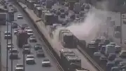 Avcılar'da Seyir Halindeki Metrobüste Yangın Çıktı