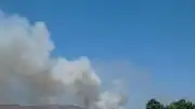 Ayvalık'taki Çöplük Alanında Yangın Çıktı