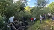 Bingöl Yayladere'de pikap uçuruma devrildi: 3 ölü, 2 yaralı