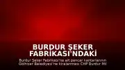 Burdur Şeker Fabrikası'ndaki Taşınmazların Kiralanmasına İlişkin Meclis Gündemi: Bakan Şimşek Yanıtladı