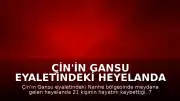 Çin'in Gansu Eyaletindeki Heyelanda Can Kaybı: 21 Ölü