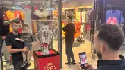 Düzce'de Galatasaray Şampiyonluk Kupası Sergilendi