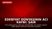Edebiyat Dünyasının Acı Kaybı: Şair Ahmet Telli Yaşamını Yitirdi