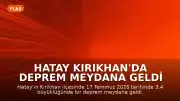 Hatay Kırıkhan'da Deprem Meydana Geldi