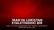 İran'ın Loristan Eyaletindeki Bir Rafineride Yangın Meydana Geldi