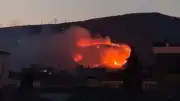İzmir Çiğli'de Otluk Alanda Yangın Çıktı
