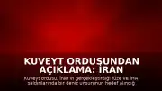 Kuveyt ordusundan açıklama: İran saldırılarında 4 asker yaralandı