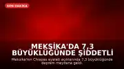 Meksika'da 7,3 Büyüklüğünde Şiddetli Deprem: Tsunami Uyarısı Yapıldı