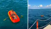 Mudanya'da Denize Açılan Genç Sahil Güvenlik Tarafından Kurtarıldı