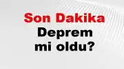 Muğla Datça'da Deprem Meydana Geldi