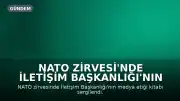 NATO Zirvesi'nde İletişim Başkanlığı'nın 'Medya Etiği' Kitabı Sergilendi