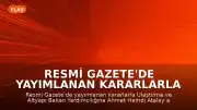 Resmi Gazete'de Yayımlanan Kararlarla Ulaştırma ve Altyapı Bakan Yardımcılığına Yeni Atama Yapıldı