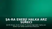 ŞA-RA Enerji Halka Arz Süreci İçin Talep Toplamaya Başlıyor