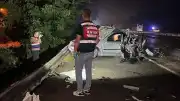 TEM Otoyolu Maşukiye Mevkiinde Trafik Kazası: 1 Çocuk Öldü