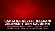 Ukrayna Devlet Başkanı Zelenskiy'den Savunma Bakanlığı'nda görev değişikliği kararı