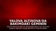 Yalova Altınova'da Bakımdaki Geminin Makine Dairesinde Patlama Meydana Geldi