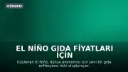 El Niño Gıda Fiyatları İçin Yeni Bir Risk Oluşturuyor: 478 Şirket Alarma Geçti