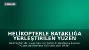 Helikopterle Bataklığa Yerleştirilen Yüzen Platformlara 450 Yerli Bitki Dikildi