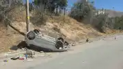 Niğde'de Takla Atan Otomobilin S.sü Yaralandı