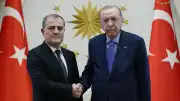 Cumhurbaşkanı Erdoğan, Azerbaycan Dışişleri Bakanı Bayramov'u Kabul Etti