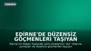 Edirne'de Düzensiz Göçmenleri Taşıyan Otomobil Binaya Çarptı: 2 Yaralı