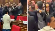 Ermenistan Meclisi'nde Milletvekilleri Arasında Fiziksel Müdahale: Oturuma İki Kez Ara Verildi