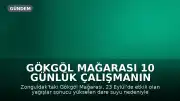 Gökgöl Mağarası 10 Günlük Çalışmanın Ardından Yeniden Ziyarete Açıldı