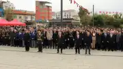 Keşan'da Cumhuriyet Bayramı Çelenk Sunma Töreni Düzenlendi