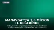 Manavgat'ta 3,6 Milyon TL Değerinde Kaçak Ürün Ele Geçirildi
