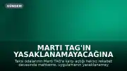 Martı TAG'ın Yasaklanamayacağına Mahkemeden Karar Çıktı