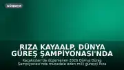 Rıza Kayaalp, Dünya Güreş Şampiyonası'nda Madalya Kazanamadı