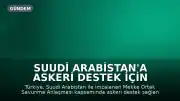 Suudi Arabistan'a Askeri Destek İçin Tezkere Meclis'e Sunuldu