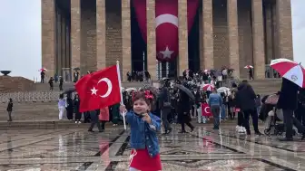 23 Nisan Ulusal Egemenlik ve Çocuk Bayramı Ankara'da Törenlerle Kutlandı