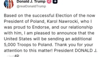Trump: Polonya'ya 5 Bin Ek Asker Gönderilecek
